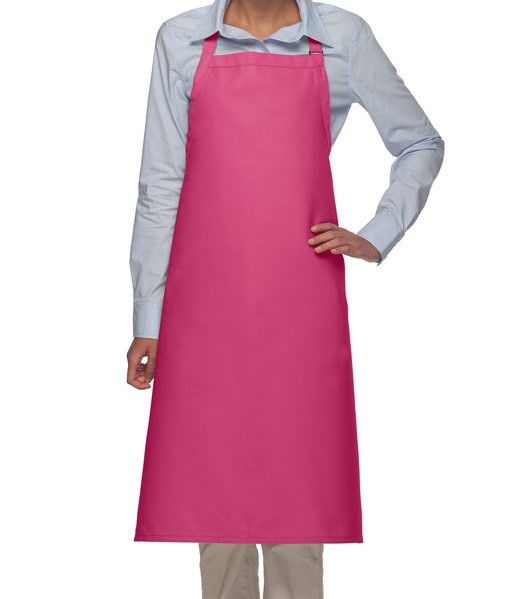 Adult Hot Pink Full Length Bib Aprons